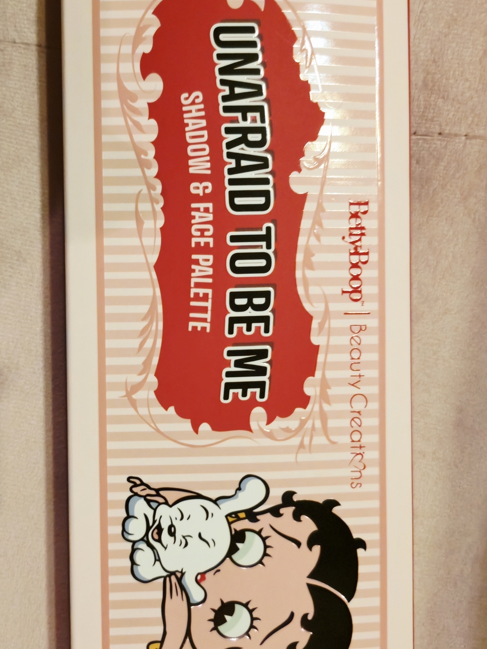 Beauty Creations X Betty Boop Unafraid To Be Eyeshadow & Blush Palette